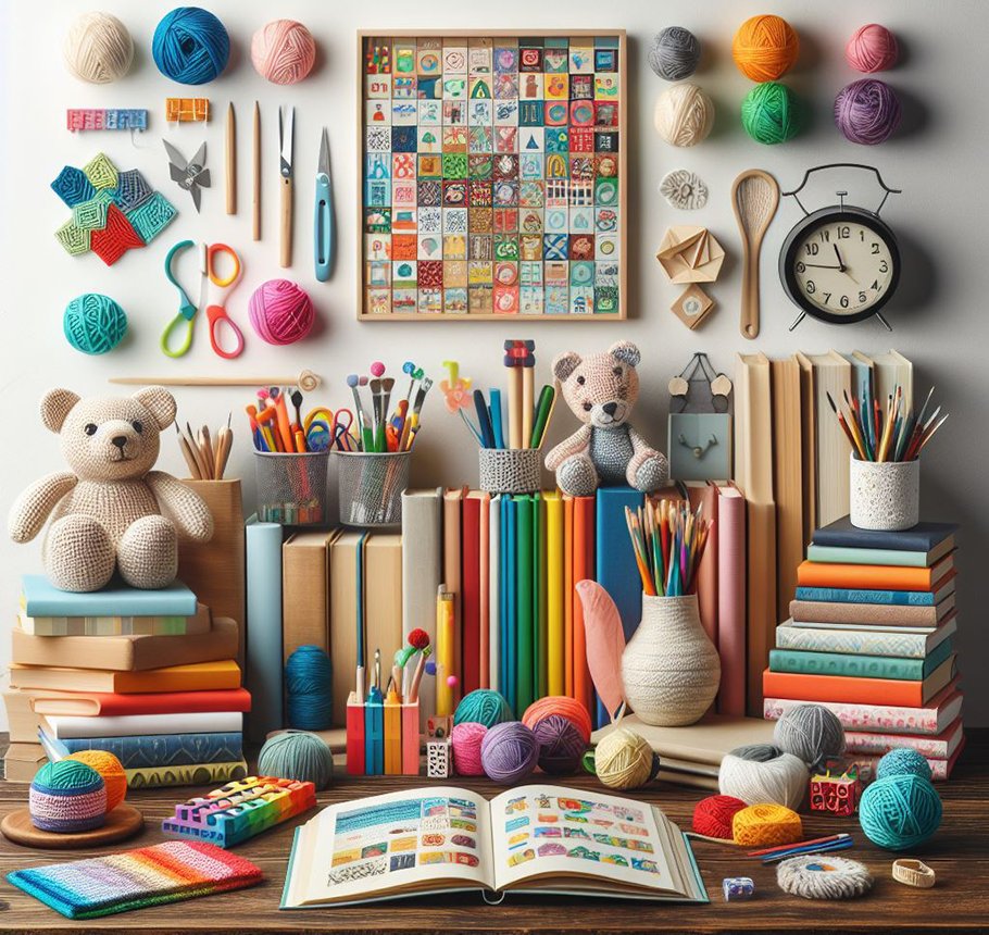 Books And Crafts Educational Toys